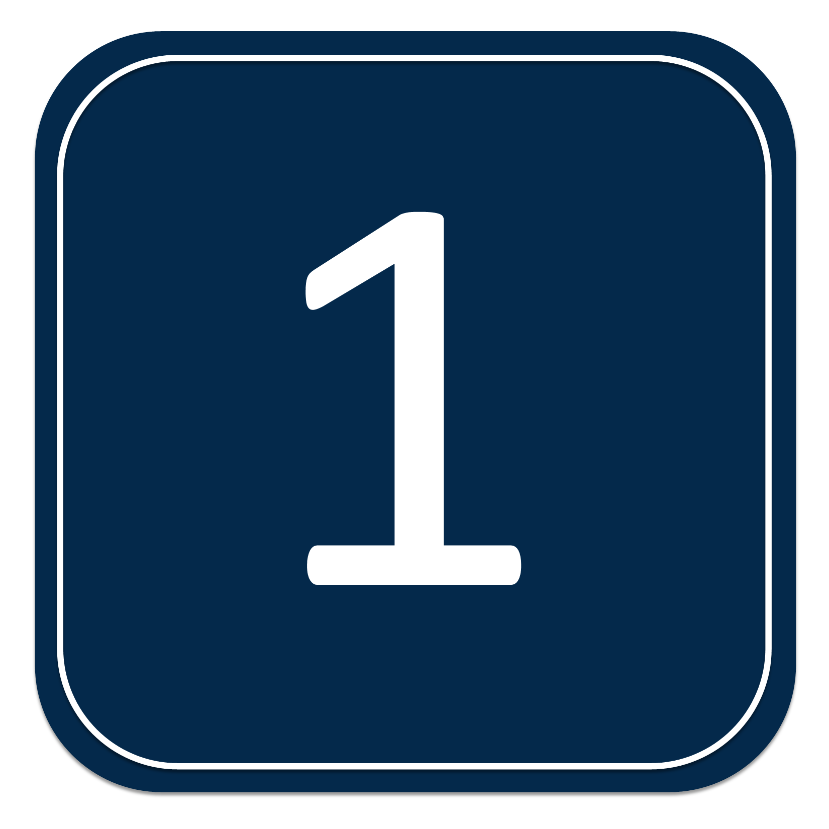 1 - Blue Background, White Lettering.png